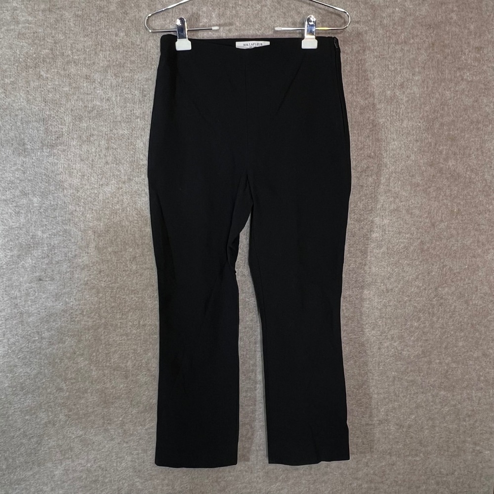 MM.LaFleur Pants Womens 6 Foster Side Zip Crop Trousers Workwear Minimalist